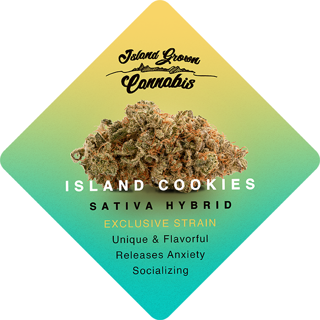 Island Cookies – Island Grown Cannabis Exclusive Strain